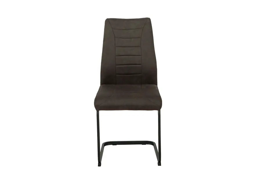 Chaises S-0454 GM (microfibre grise) 2pcs
