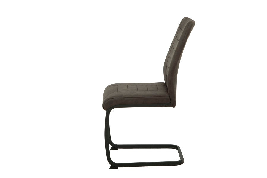 Chairs S-0454 GM (grey microfiber) 2pcs - Optimum Plus