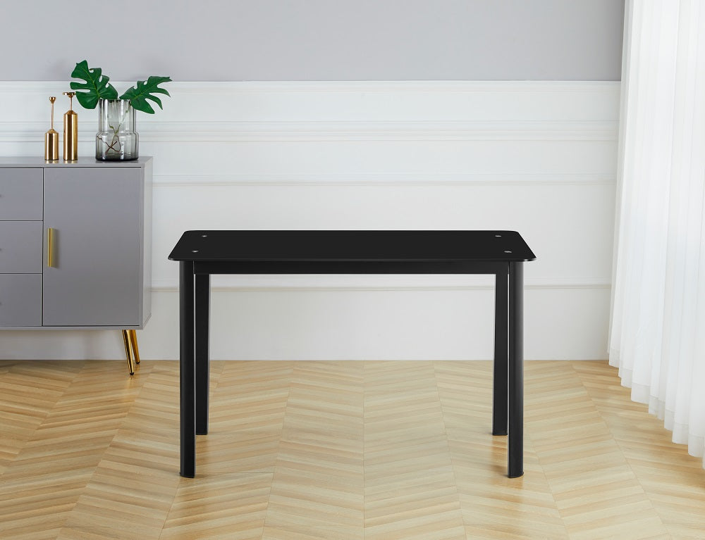 Table S-128BK  (black/glass) - Optimum Plus