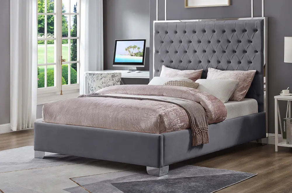 TS-2385 Bed (Grey) - Optimum Plus