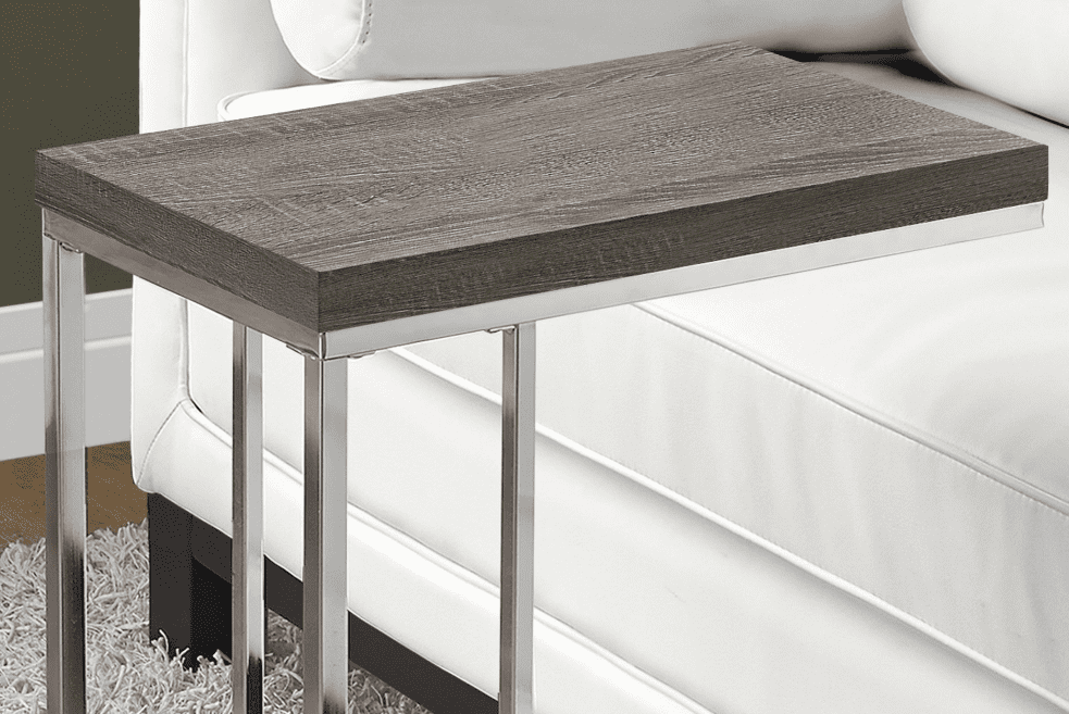 I-3253 Accent Table (light brown/metal chrome) - Optimum Plus