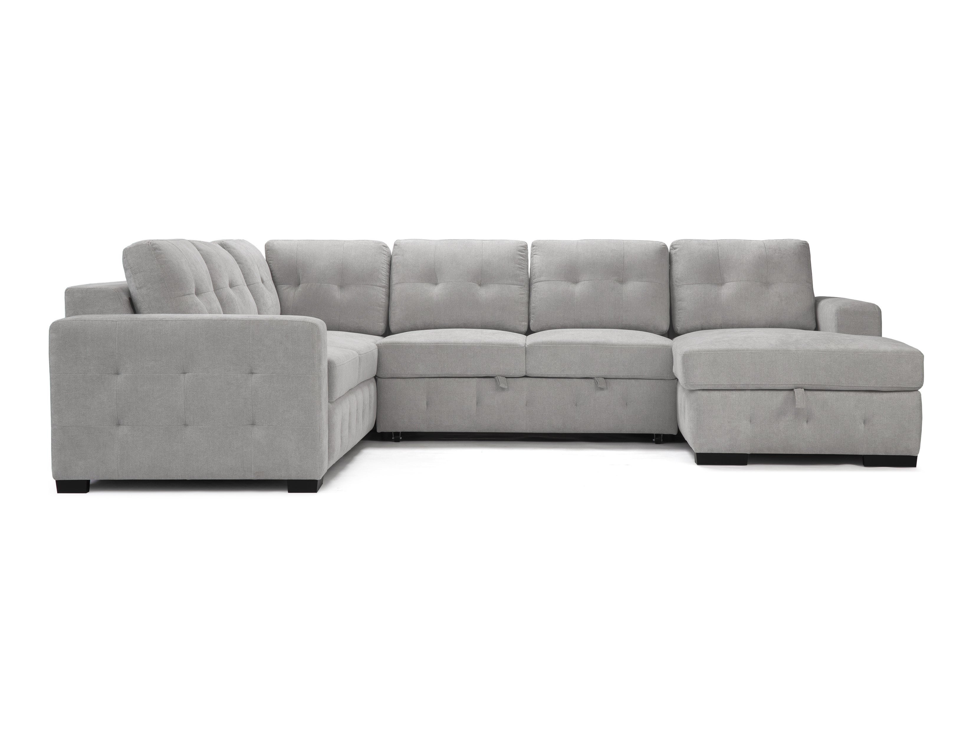 Canapé d'angle Bobby (Gris)