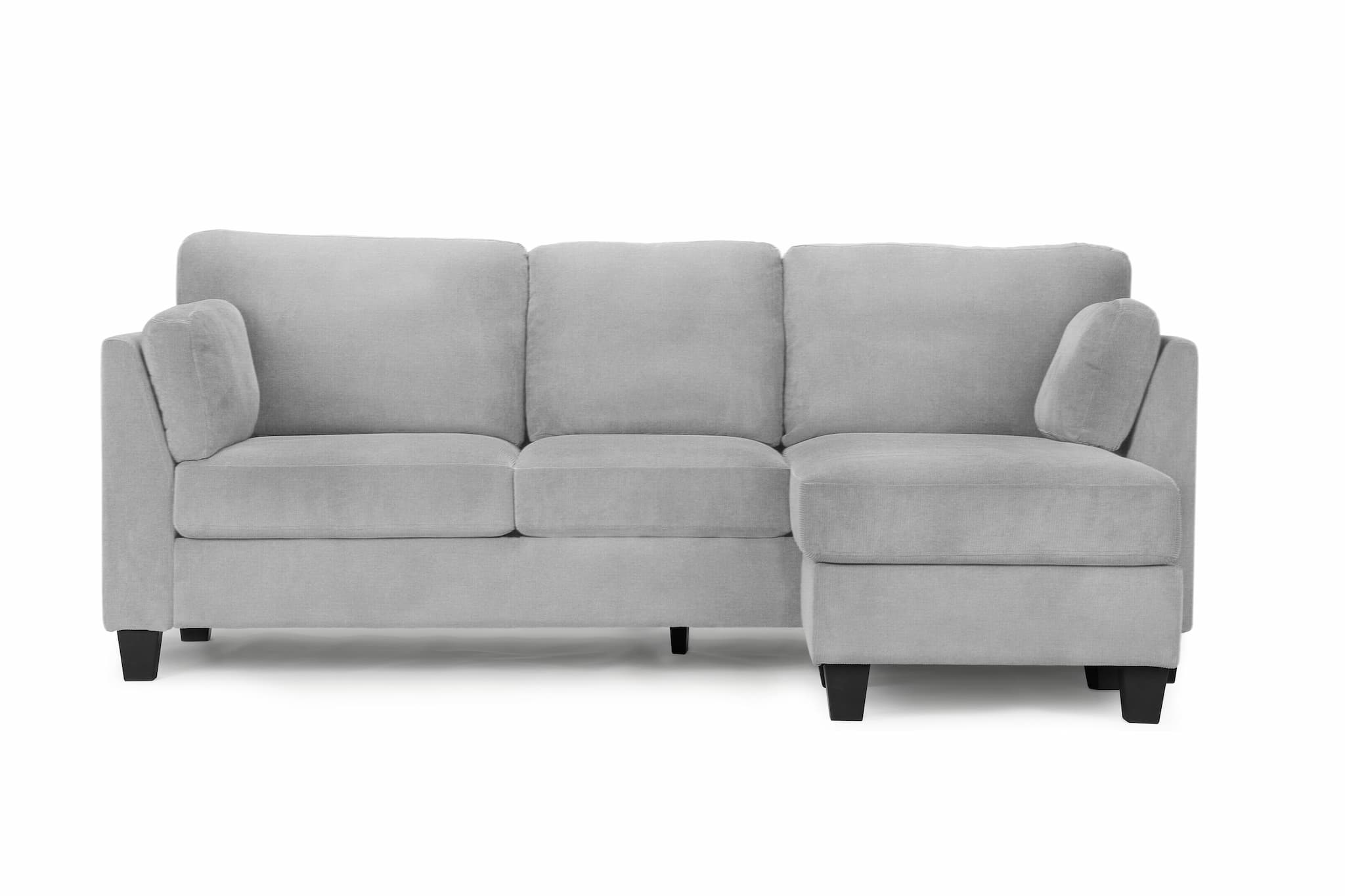 Canapé sectionnel Eva 8714D06 (gris)