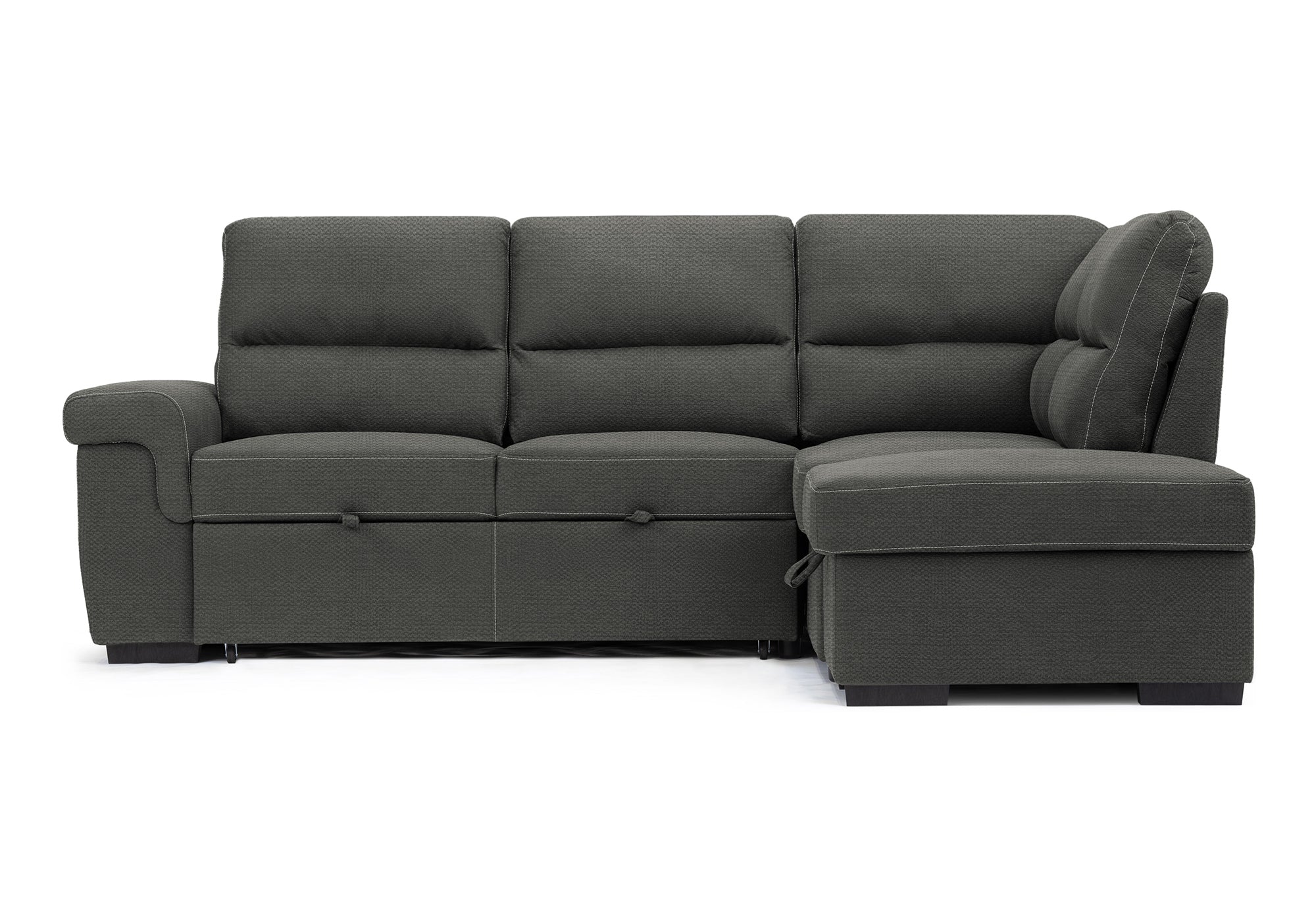 Canapé-lit sectionnel Alberto (Anthracite)