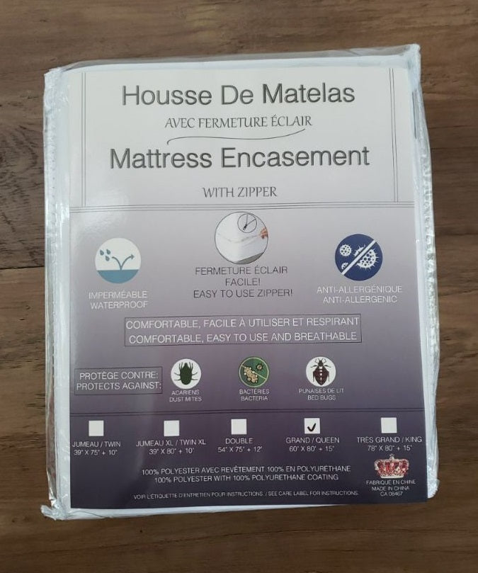 Mattress protector Arco 0730 with zipper double 54" - Optimum Plus