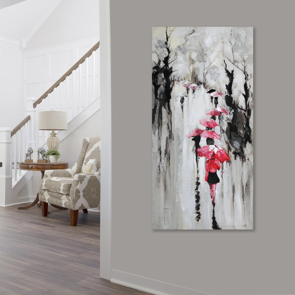 Blurry Downpour, Canvas Print - Optimum Plus