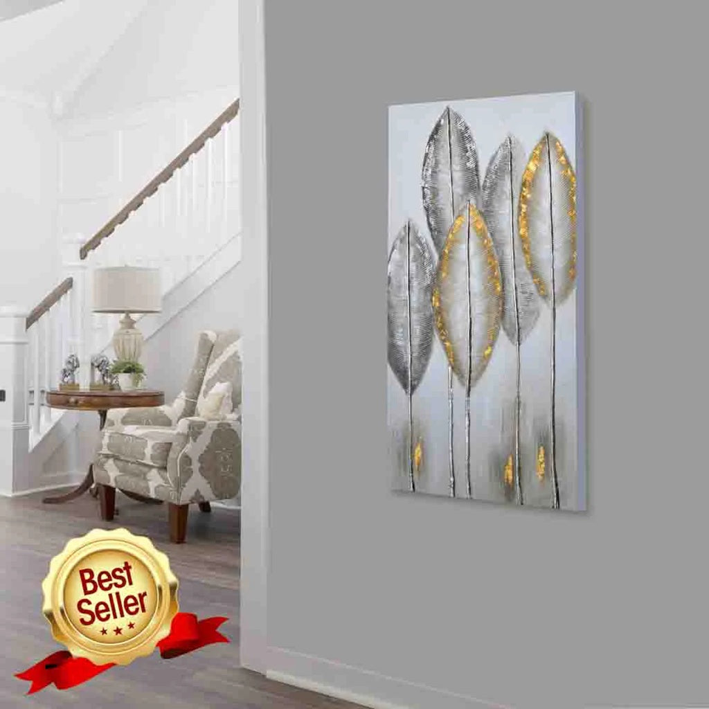 Overlapping Leaves, Canvas Print - Optimum Plus