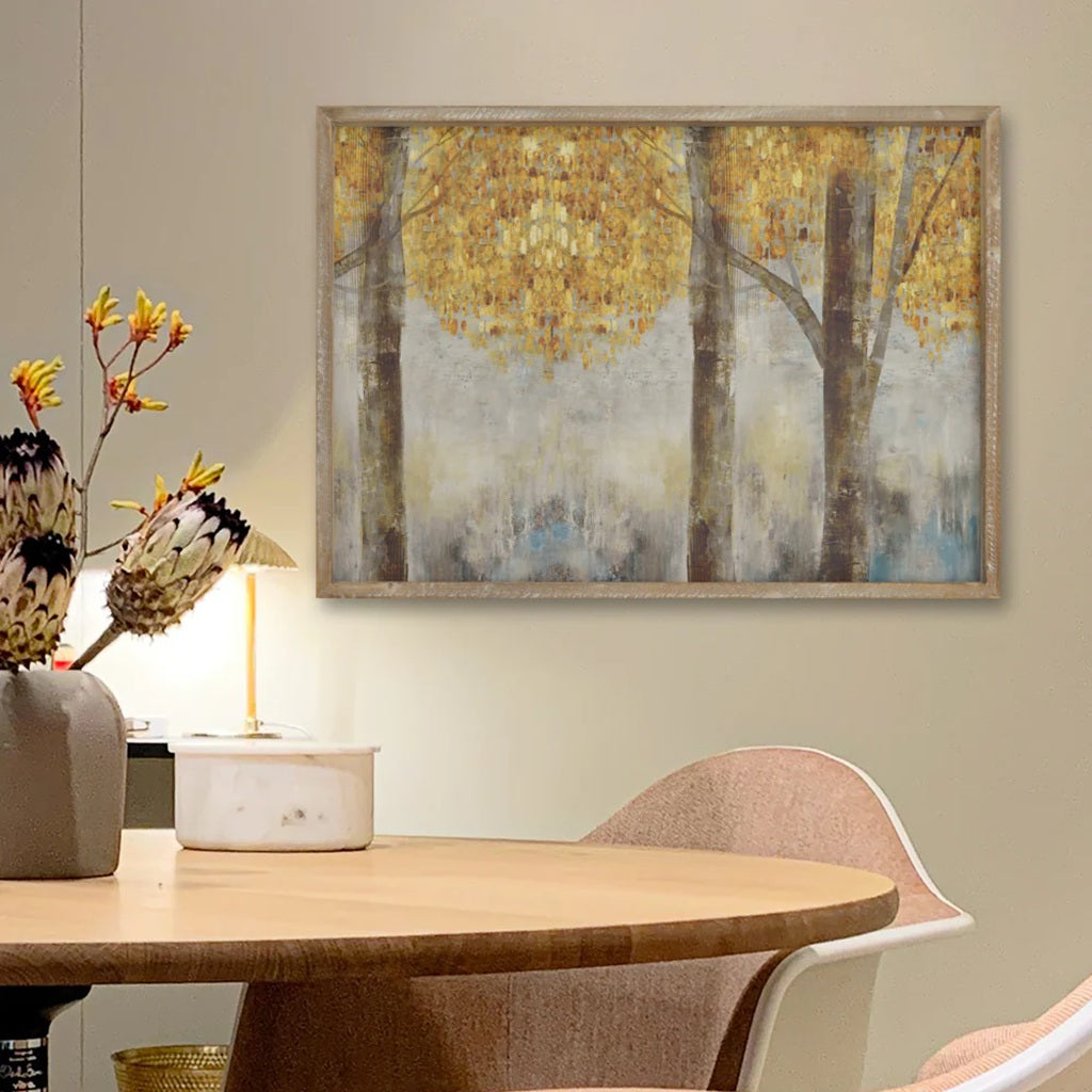 Golden Leaf Forest Painting - Optimum Plus