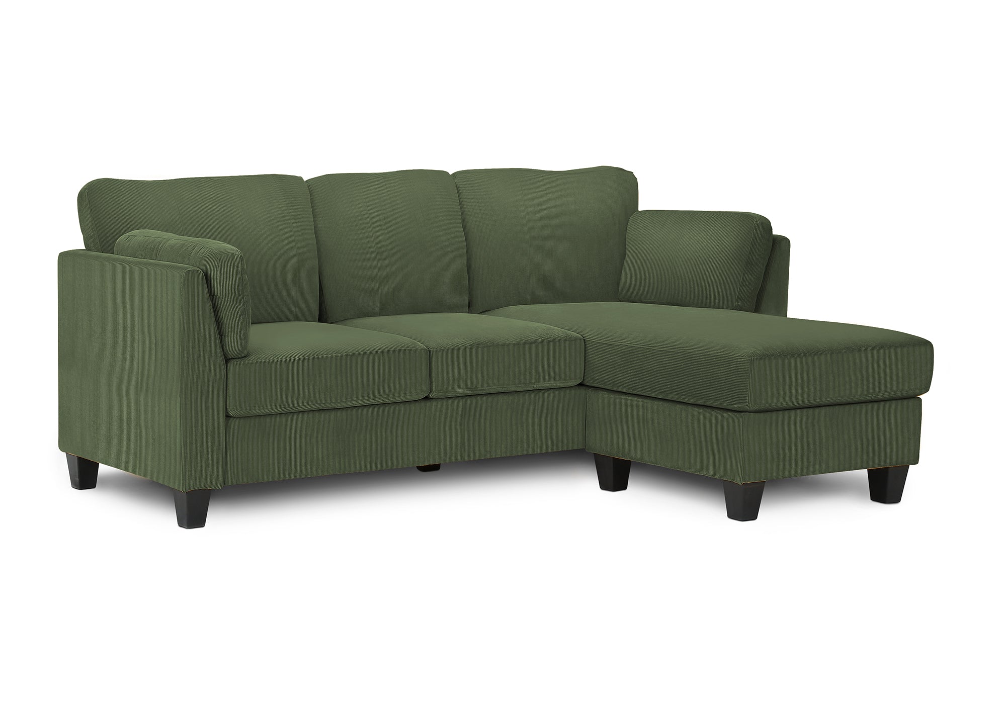 Canapé d'angle Eva 8714D77 (Olive)