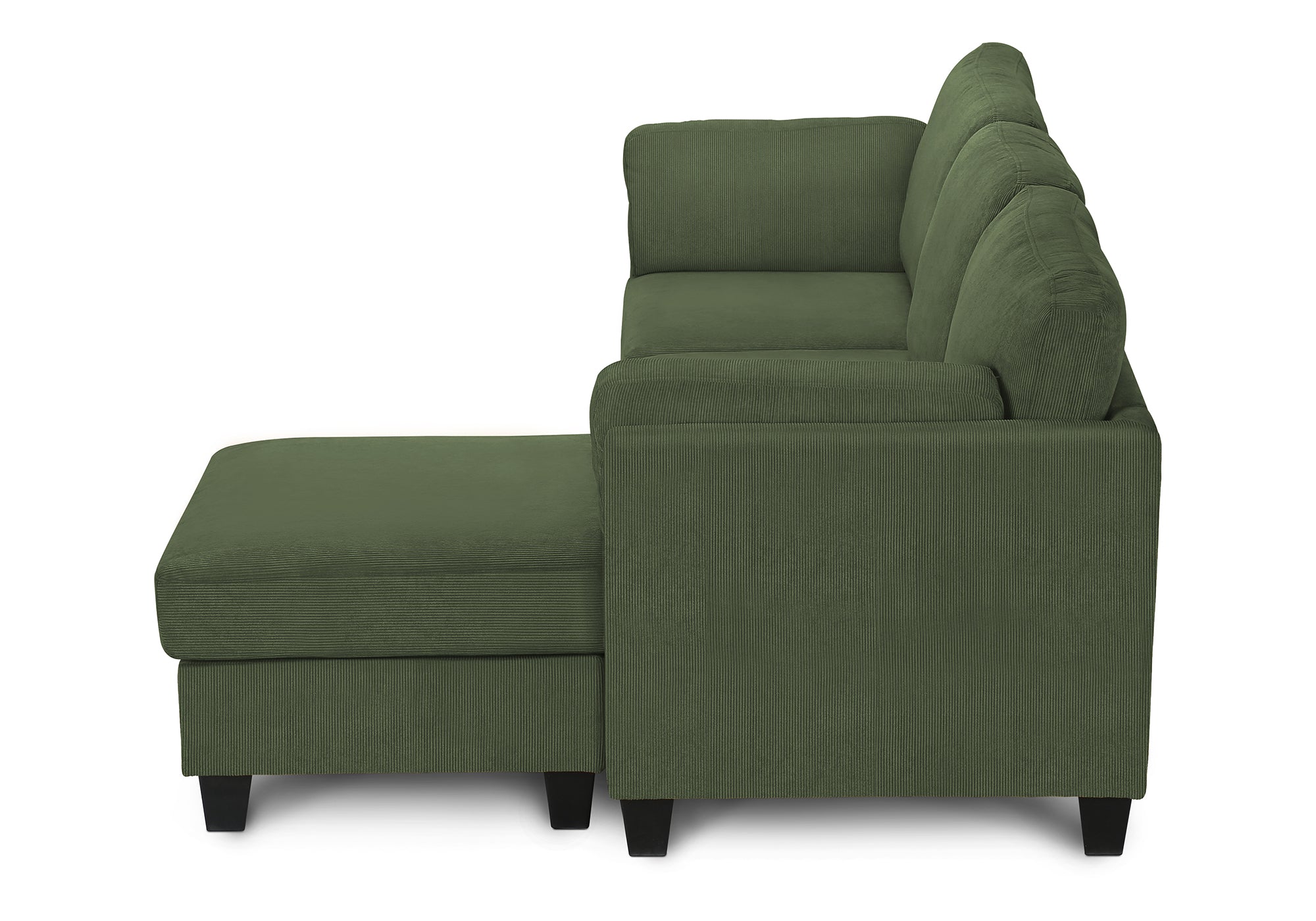 Canapé d'angle Eva 8714D77 (Olive)