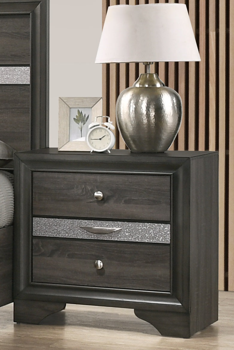 Mirabel Night Stand (grey) - Optimum Plus