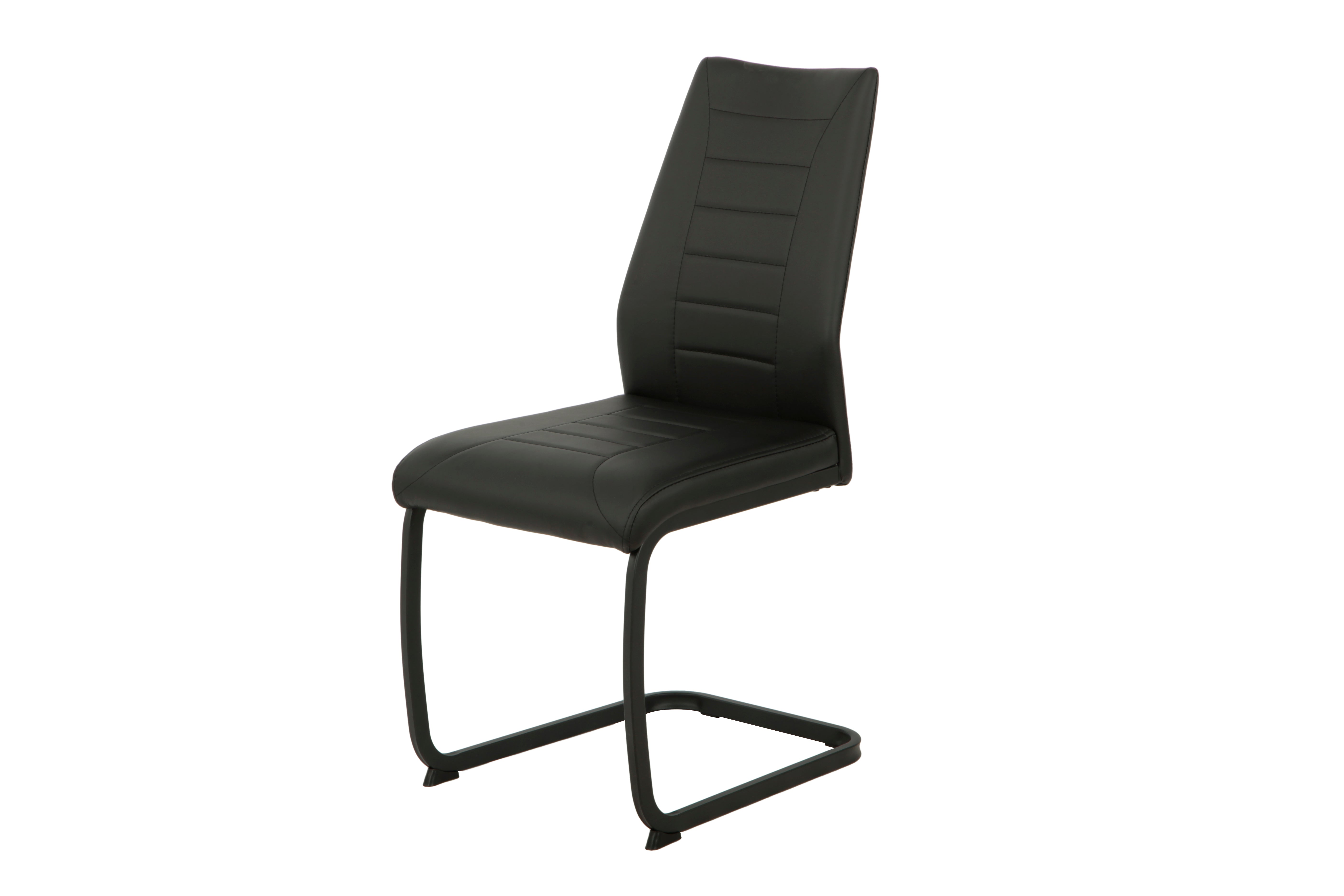 Chairs S-0454 BP (black PU) 2pcs - Optimum Plus