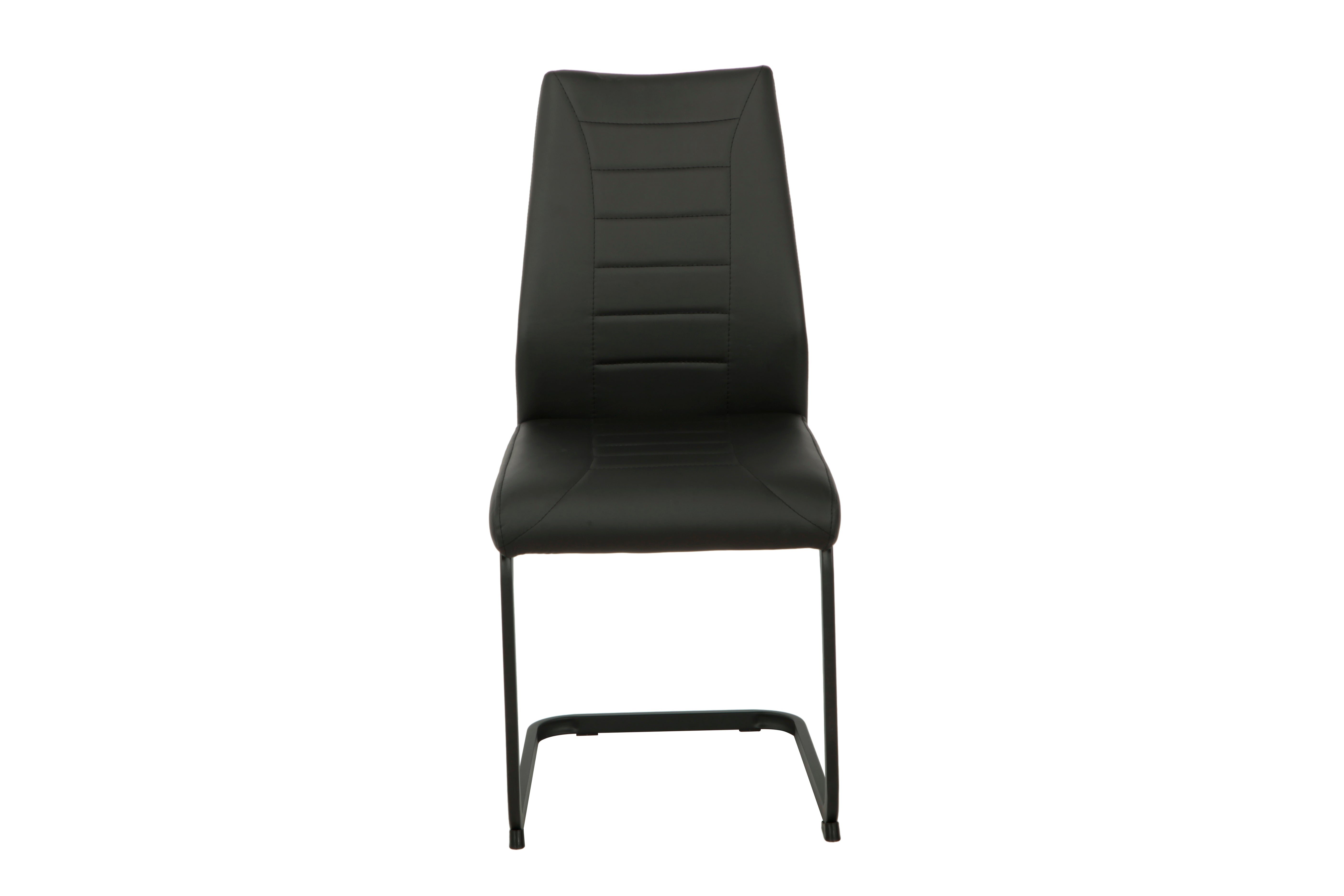 Chairs S-0454 BP (black PU) 2pcs - Optimum Plus