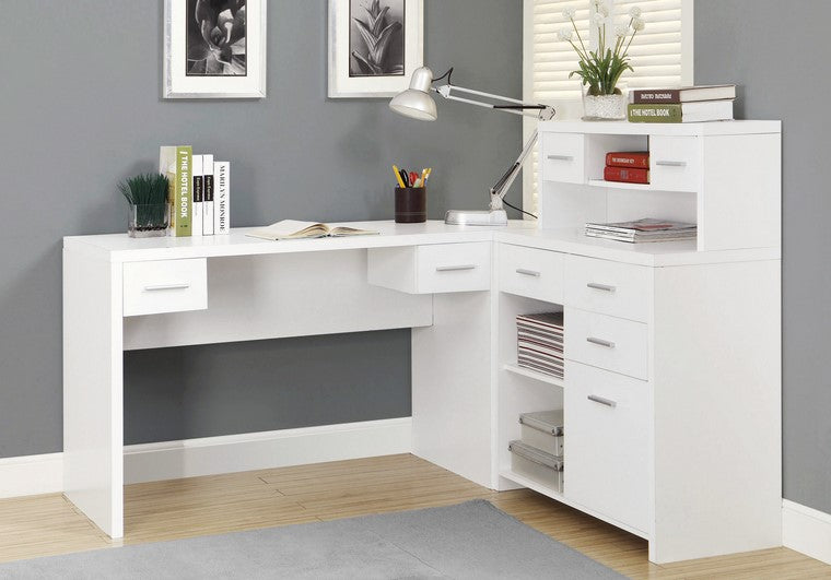 I-7028 Computer desk - 60"L (white) - Optimum Plus