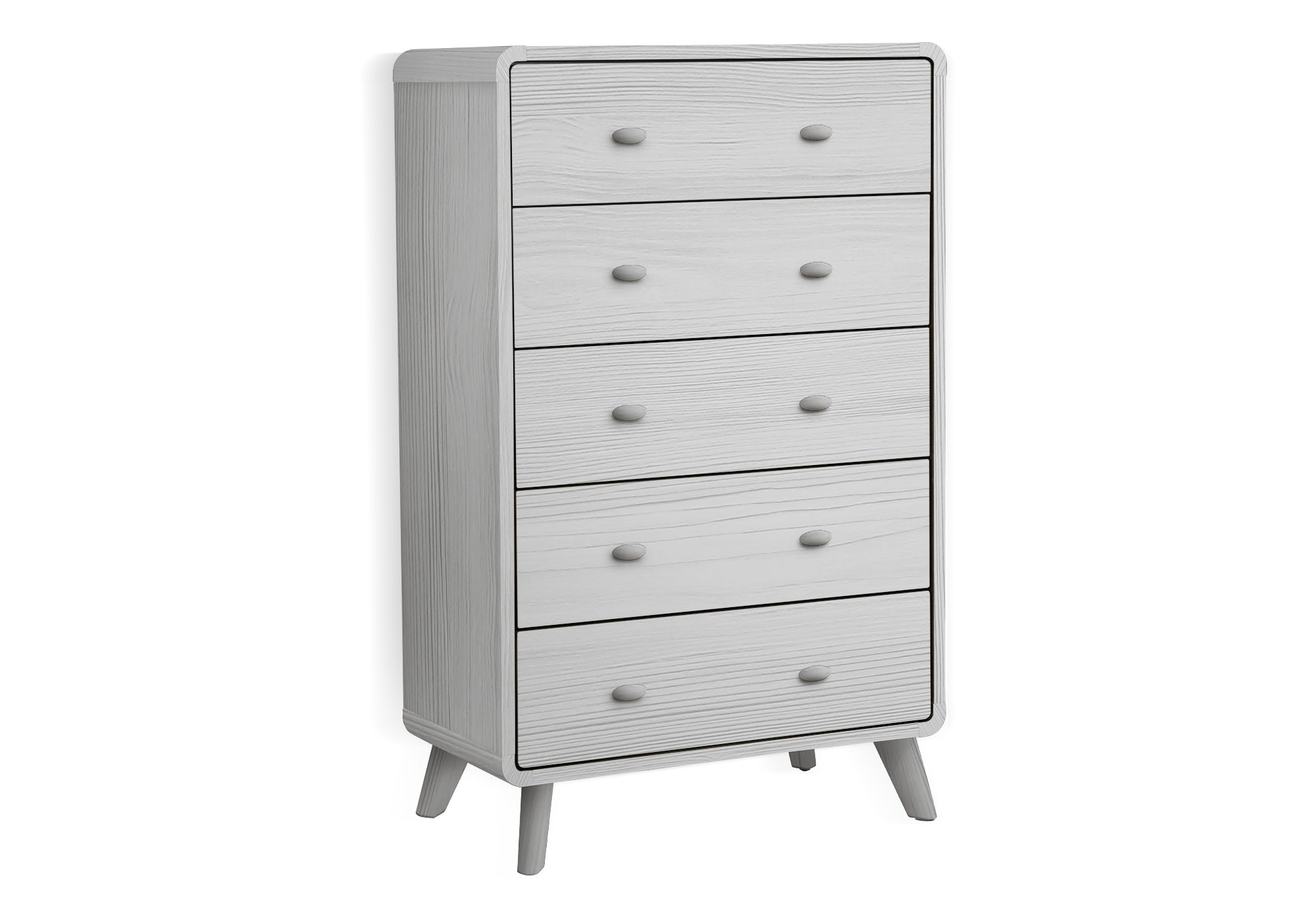 Commode Zoe à 5 tiroirs (beige)