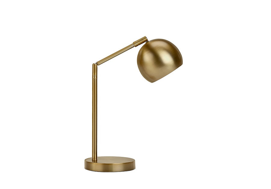 I-9644 Lighting 19"H table lamp (gold metal / gold shade) - Optimum Plus
