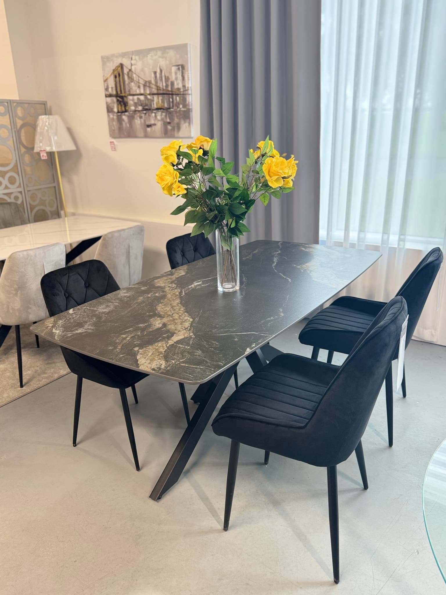 Table S-1249 B (pierre noire mate)