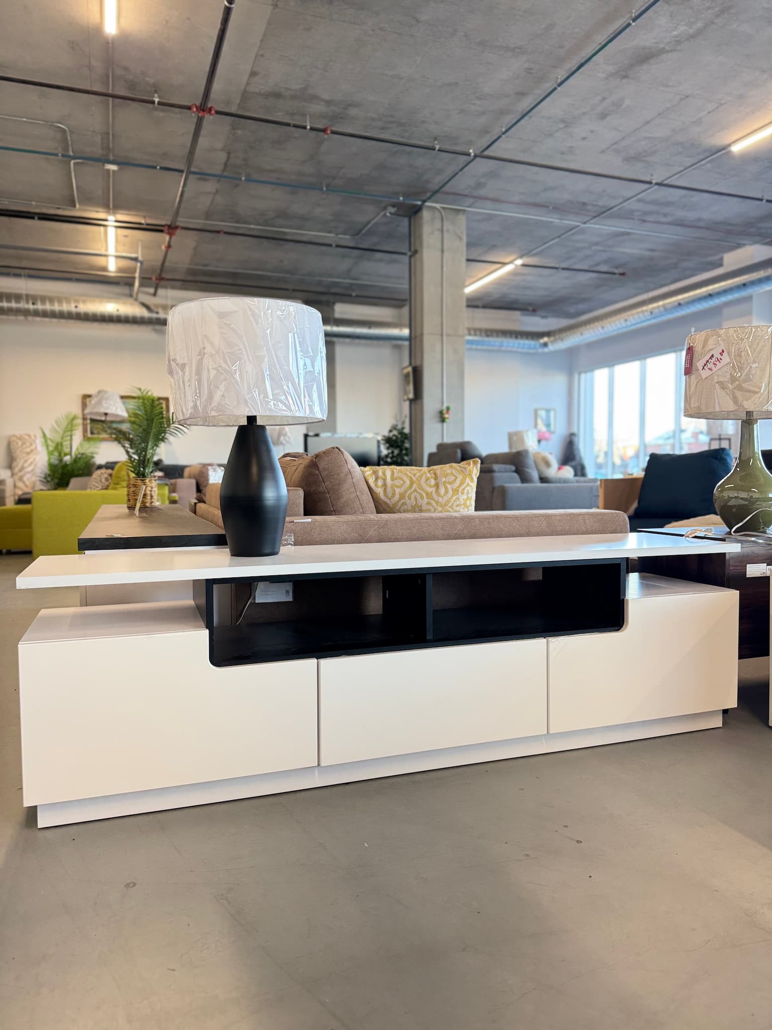 TV Stand MARY 71" (white gloss)