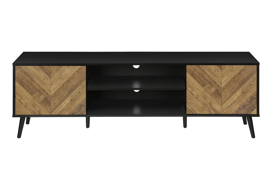 I-2781 TV Stand 72"L (Black) - Optimum Plus