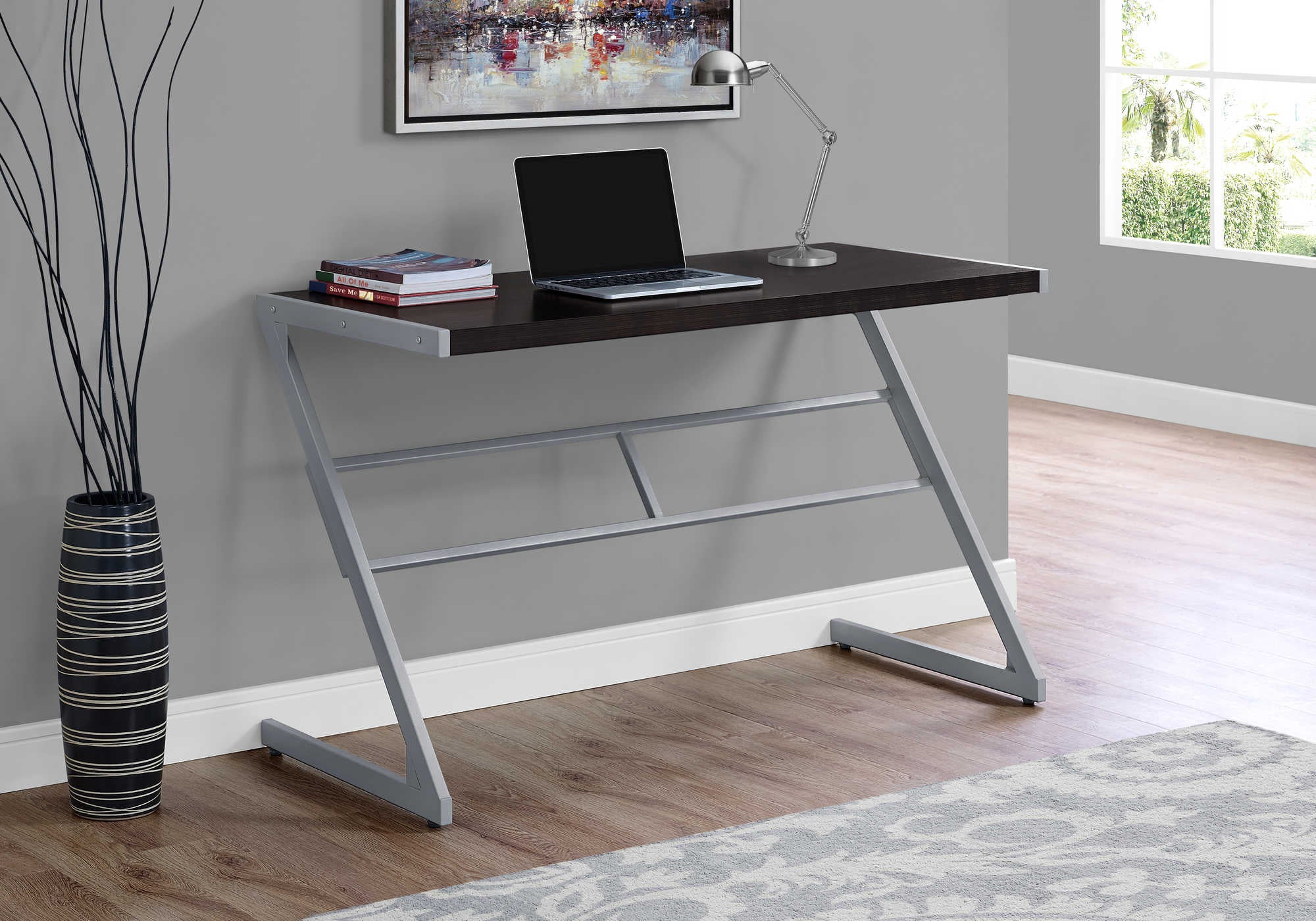 I-7374 Office Desk 48"L (ESPRESSO) - Optimum Plus