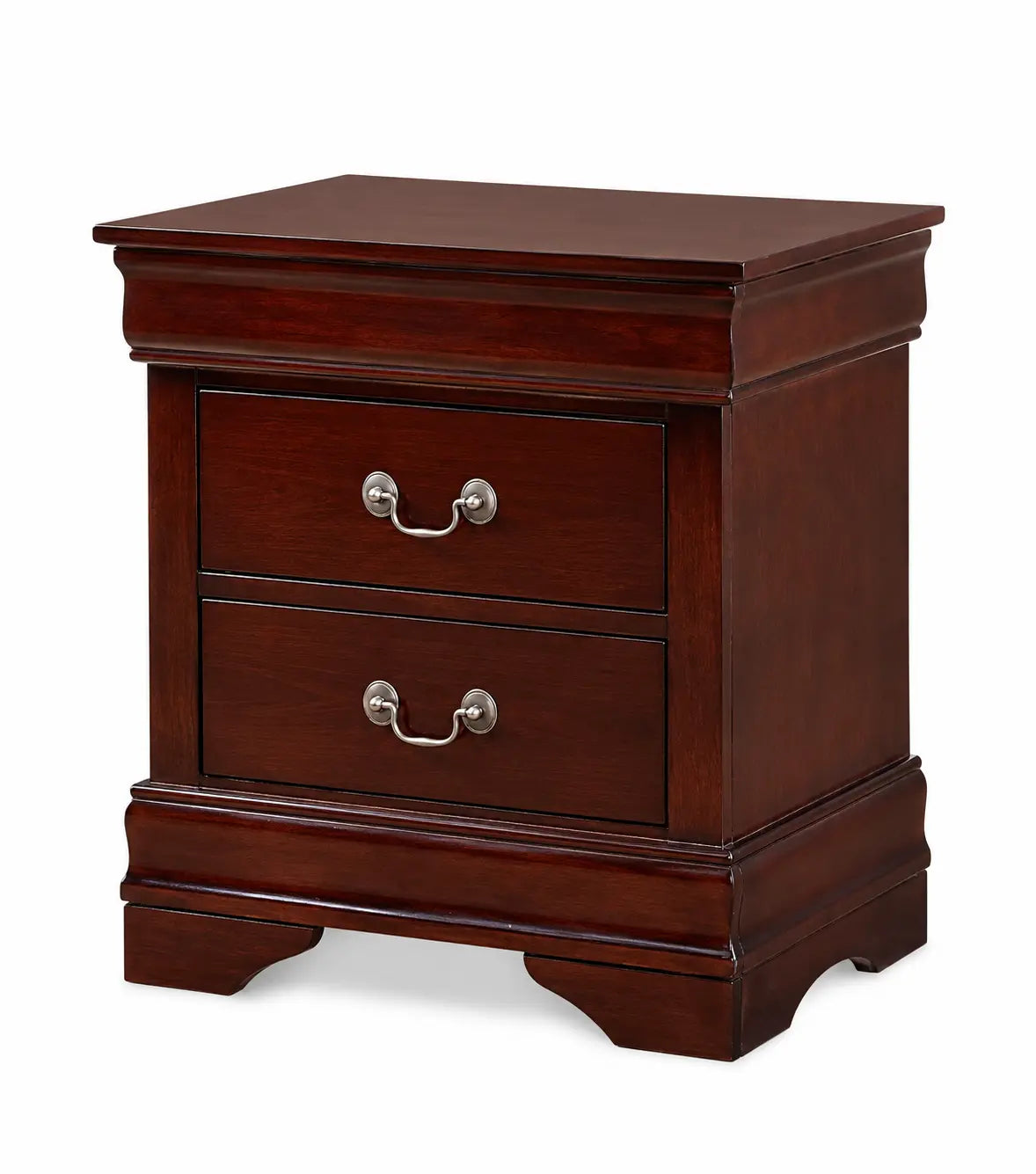 Louis Philippe Night Stand (martini cherry)