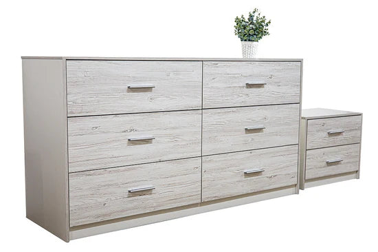 Lyra dresser 6-Drawers - Optimum Plus