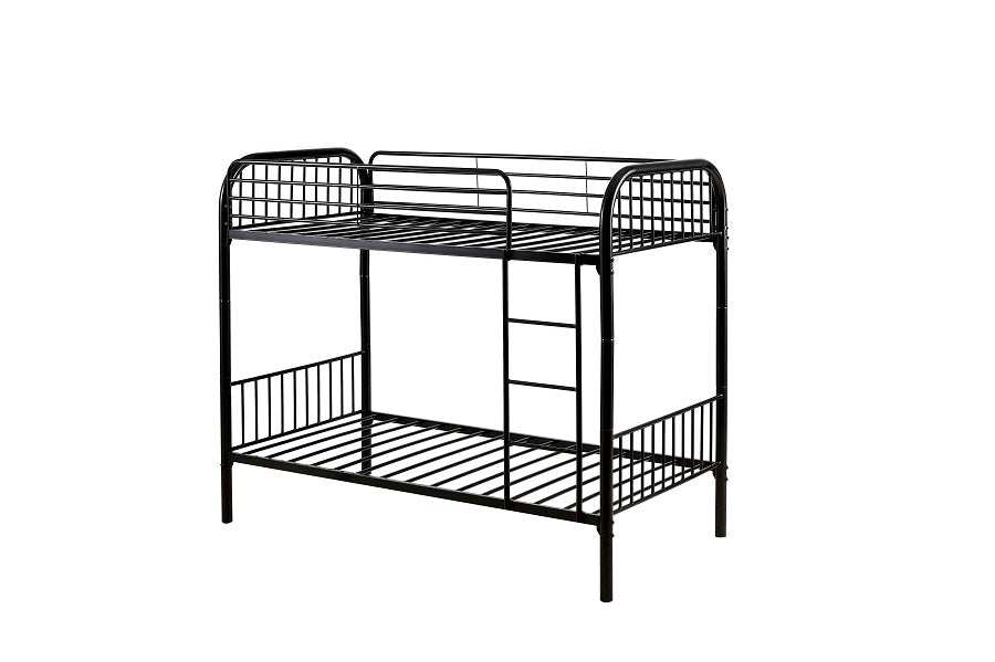 S-3008 Metal Bunk Bed (Black) - Optimum Plus