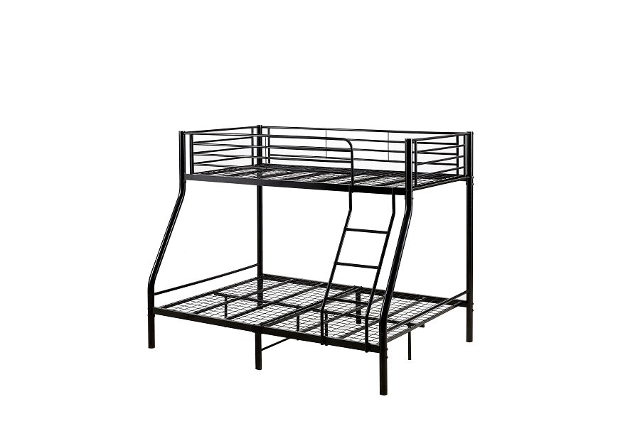 S-3018 Metal Bunk Bed (Black) - Optimum Plus