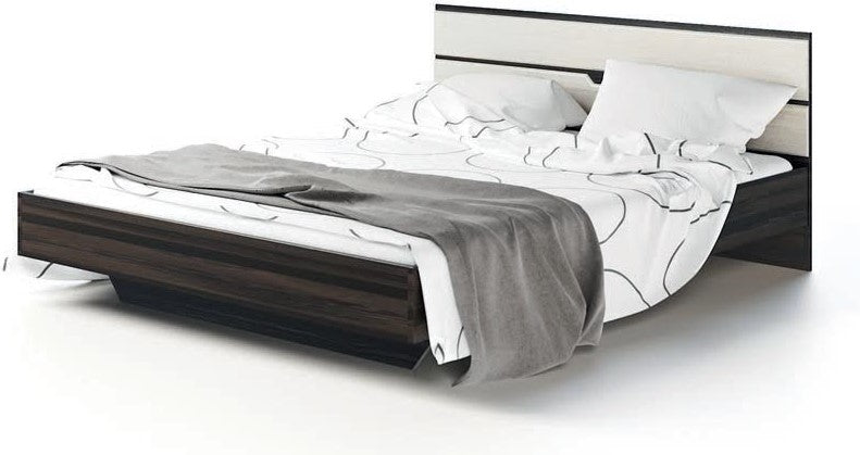 Maria Bed 54" (Boras oak/white gold) - Optimum Plus