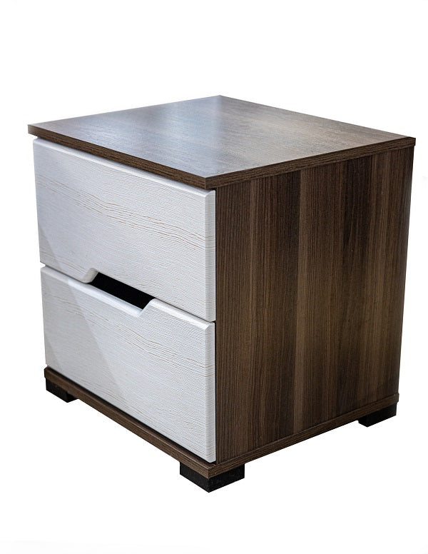 Maria Bedroom Set 60" 4pcs (Boras oak/white gold) - Optimum Plus