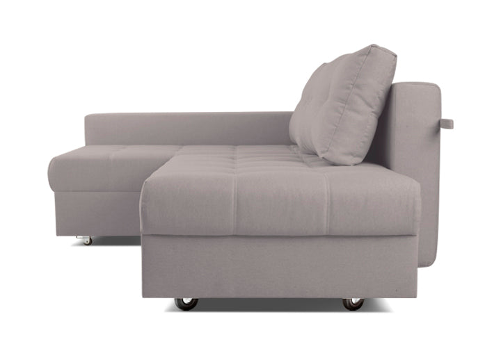 Mark Left-Facing Sectional Sleeper Sofa – Fabric (Bahama) - Optimum Plus