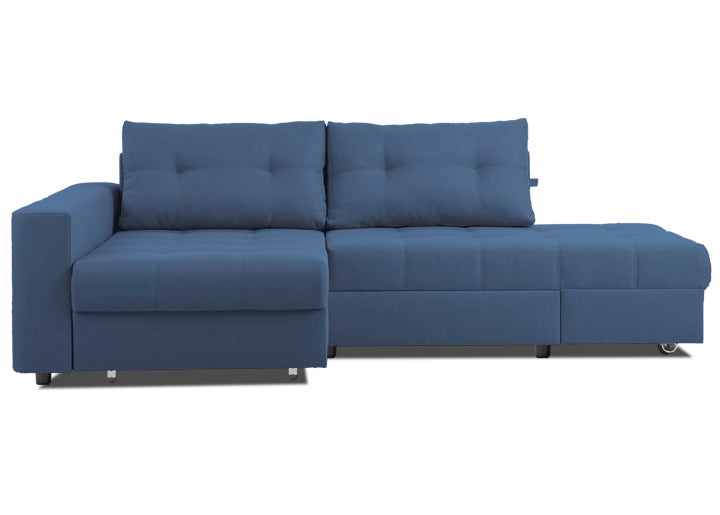 Mark Left-Facing Sectional Sleeper Sofa – Fabric (Bahama) - Optimum Plus