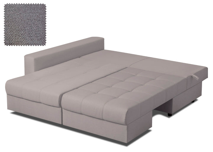 Mark Left-Facing Sectional Sleeper Sofa – Fabric (Bahama) - Optimum Plus