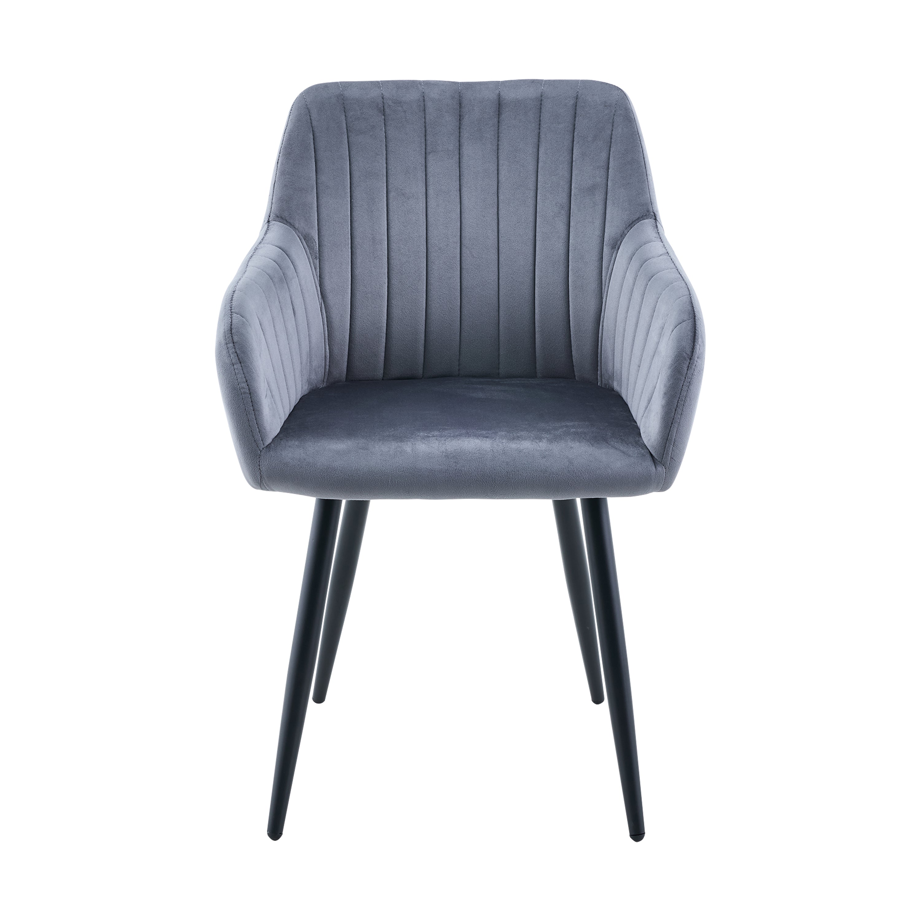 Chaises S-0460 (grises) 2 pièces