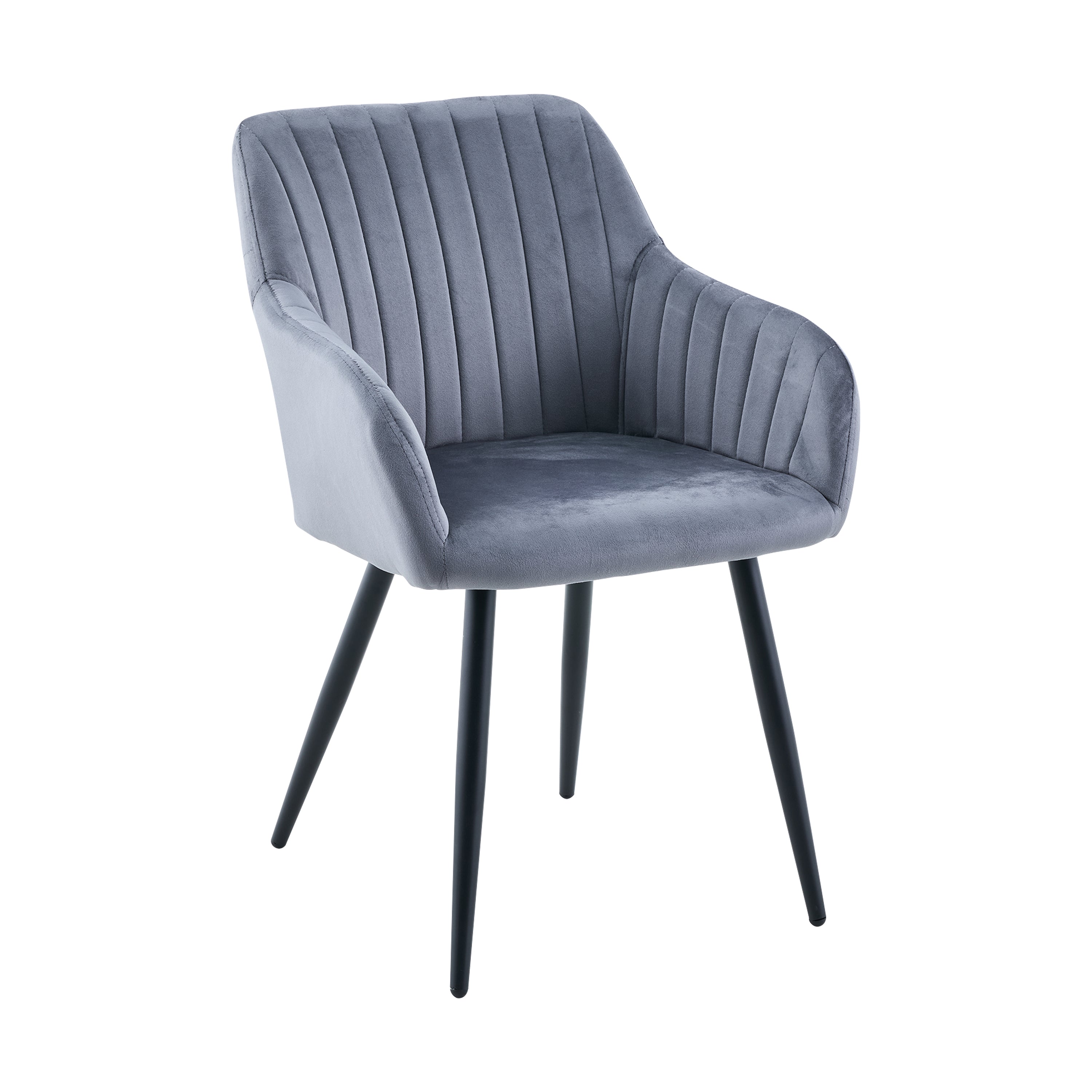 Chaises S-0460 (grises) 2 pièces