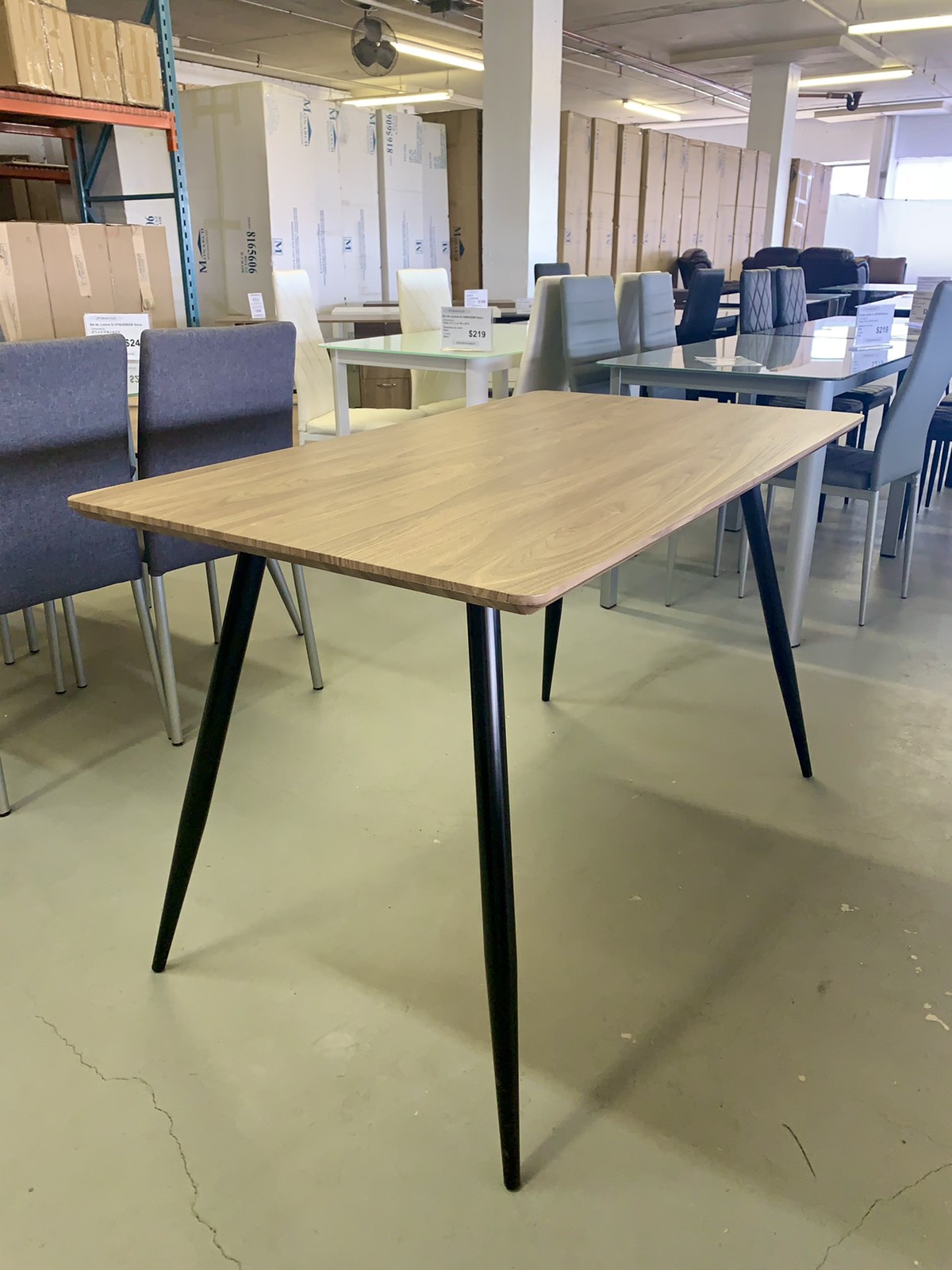 Table S-1040 (wood texture) - Optimum Plus