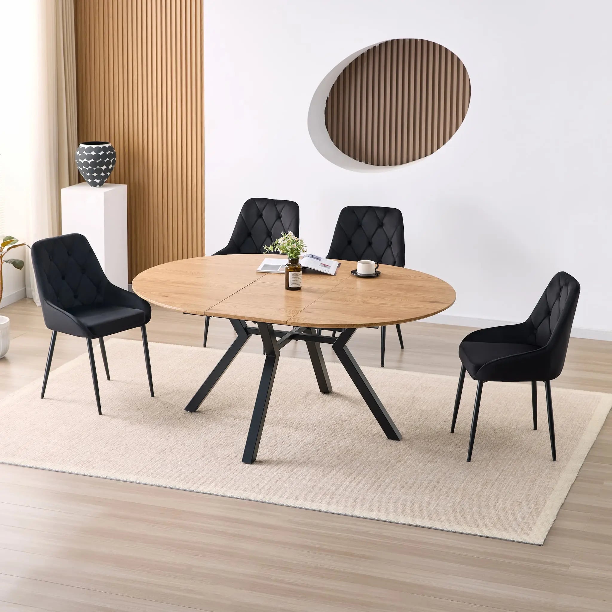 S-1180 B/ S-2627 B Kitchen Set 5pcs