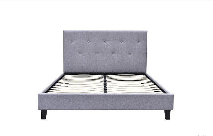 S-8311 platform bed 60" (grey) - Optimum Plus
