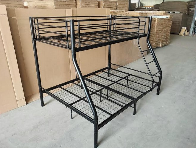 S-3018 Metal Bunk Bed (Black) - Optimum Plus