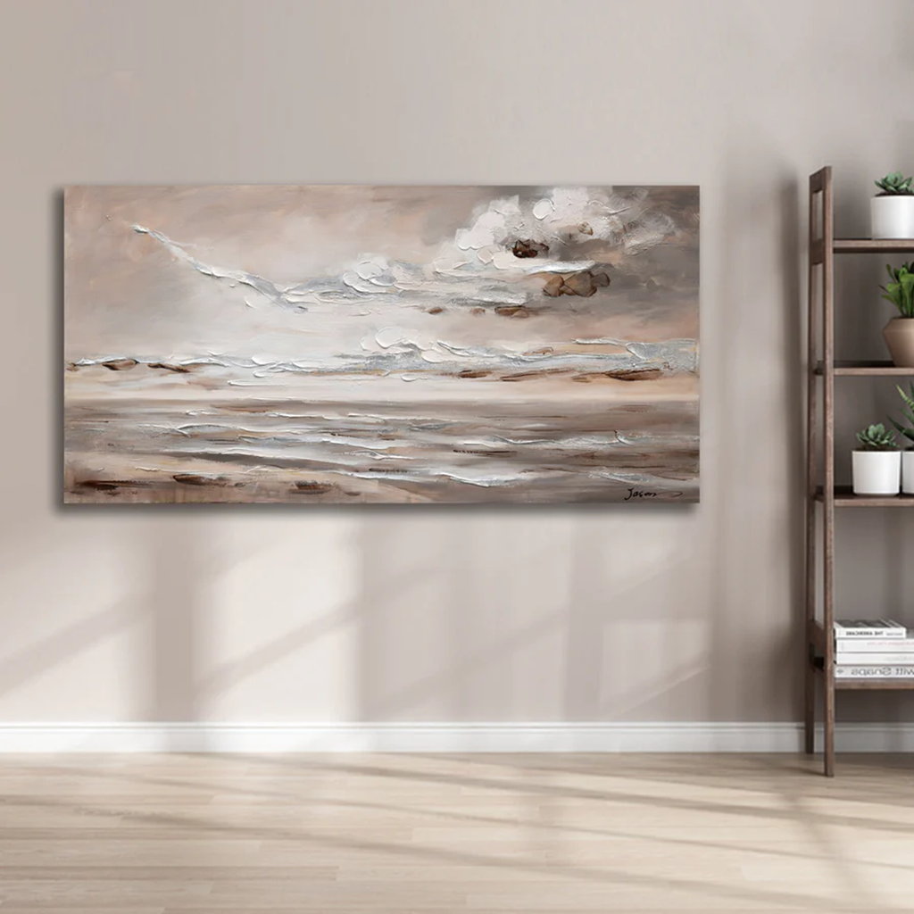 Impressionistic Seascape Oil Painting - Optimum Plus
