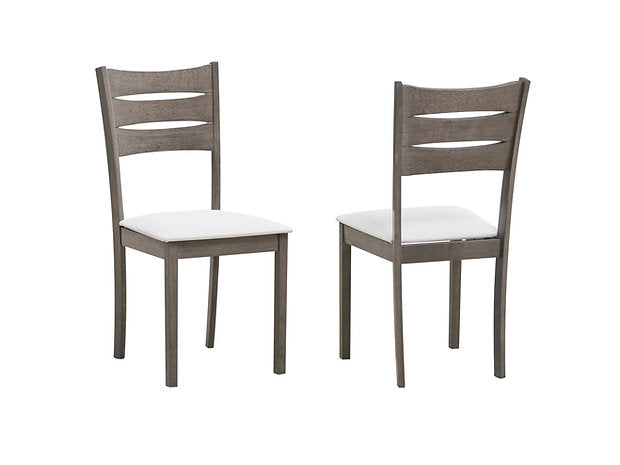 T-1050 / C-1052 Dining Set 5 pcs (Grey) - Optimum Plus
