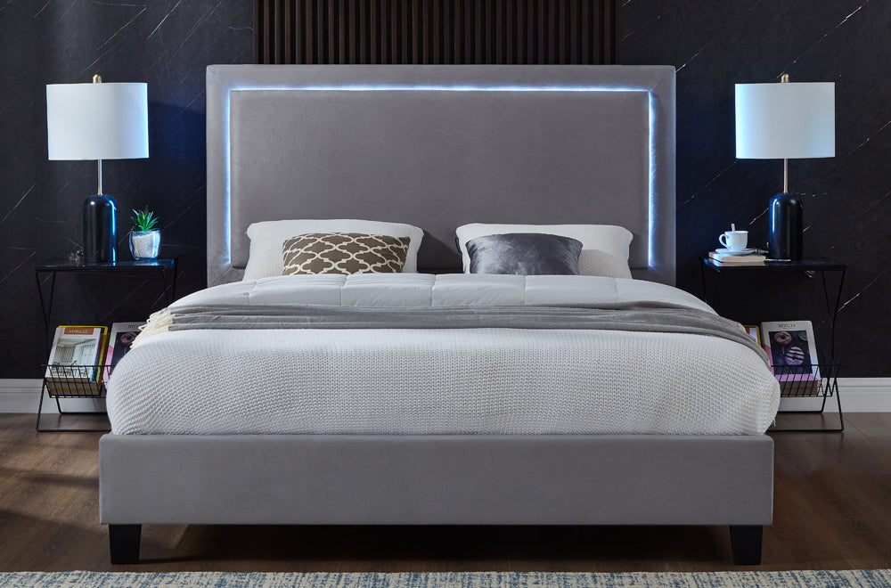 TS-2365 Bed 60" (Grey) - Optimum Plus