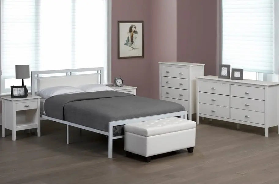 TS-2201 39" Metal Bed (white) - Optimum Plus