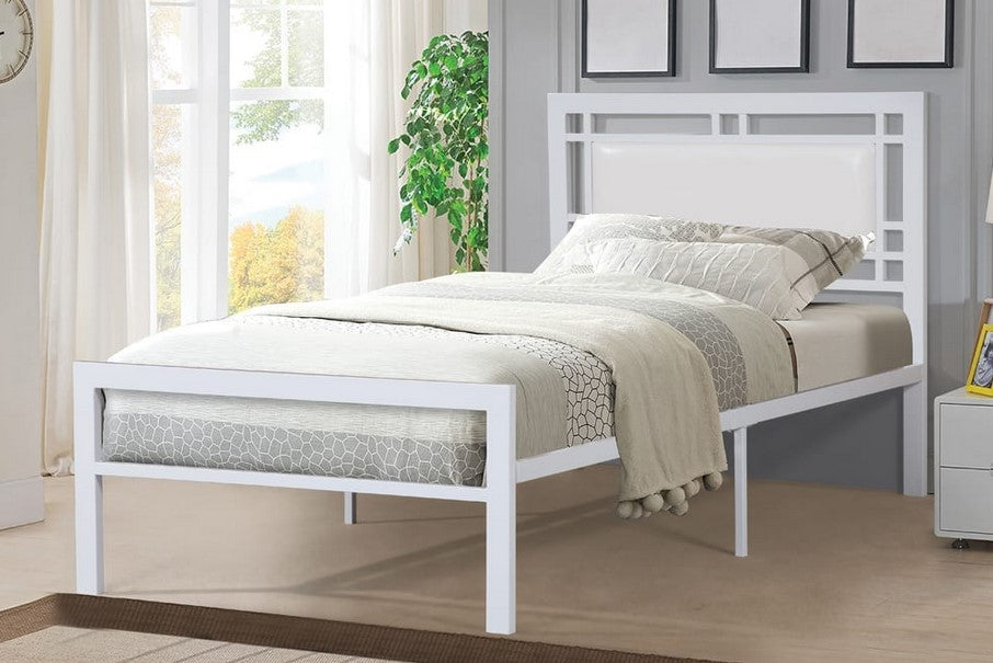 TS-2201 39" Metal Bed (white)