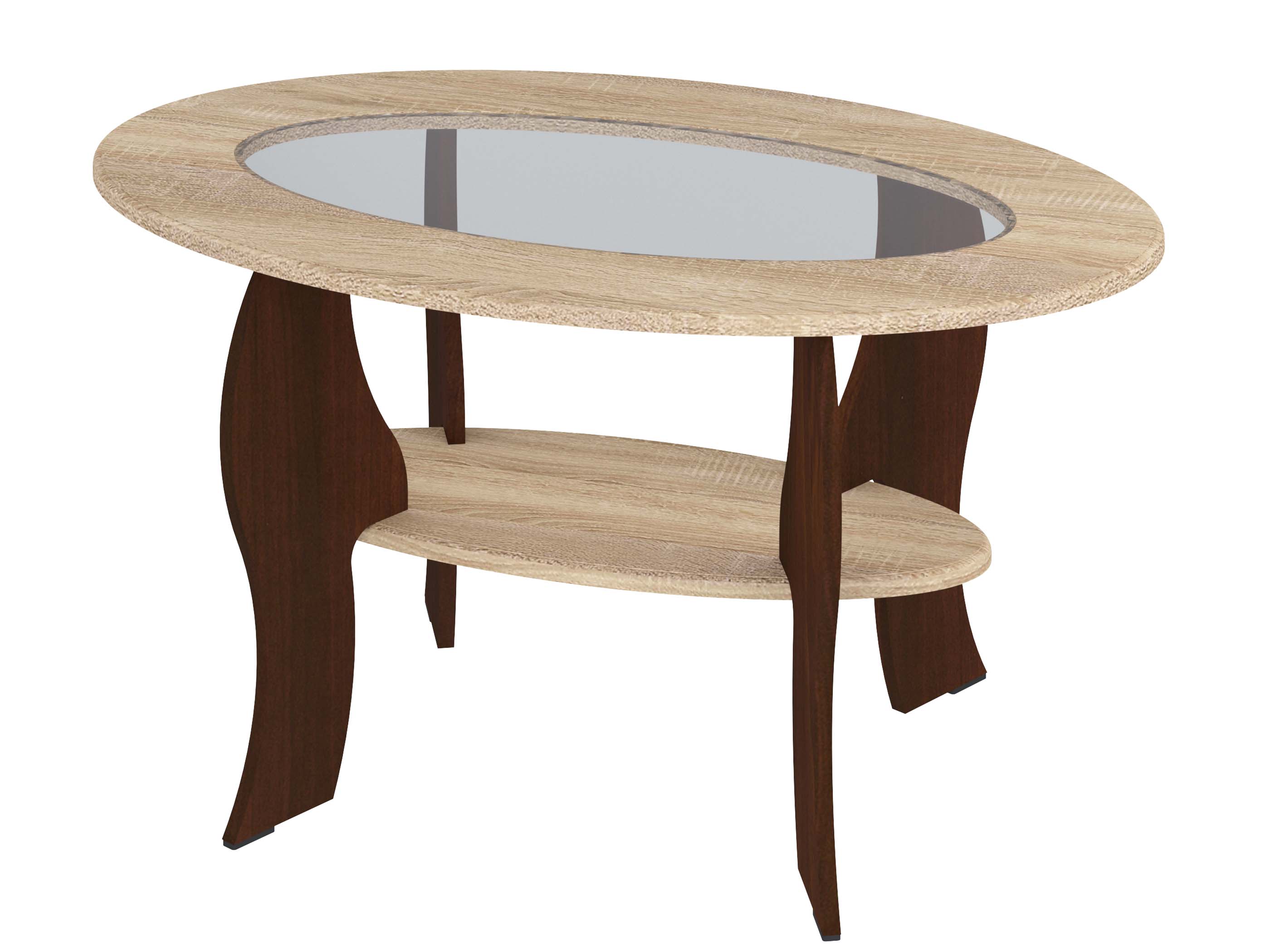 Coffee table Magnolia (brown+sonoma) - Optimum Plus