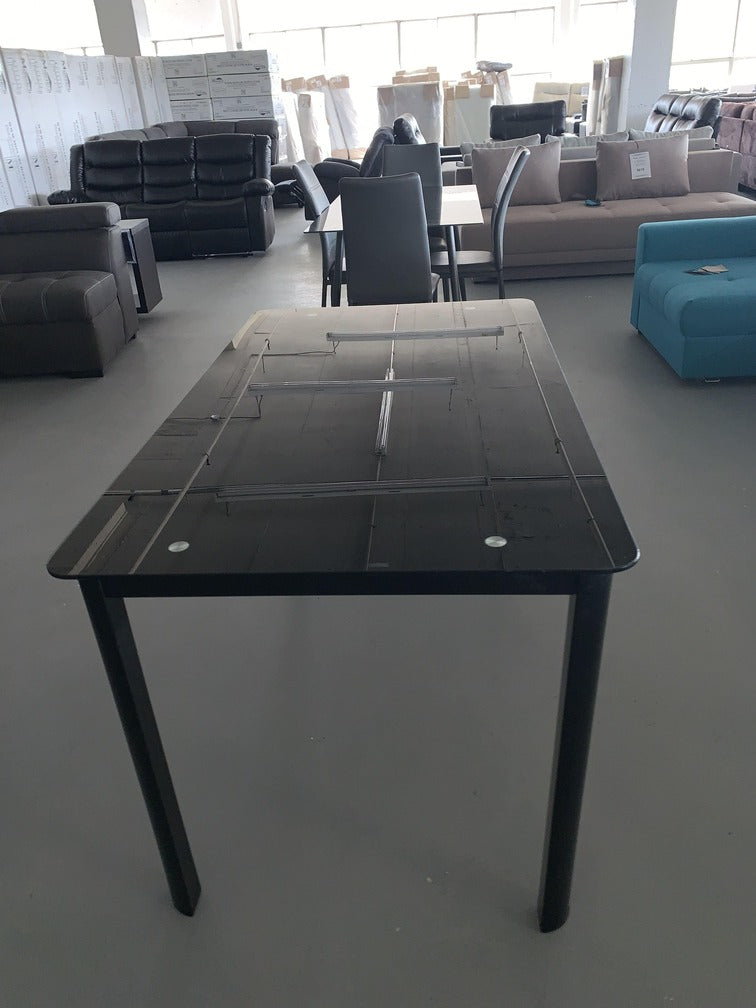 Table S-128BK  (black/glass) - Optimum Plus