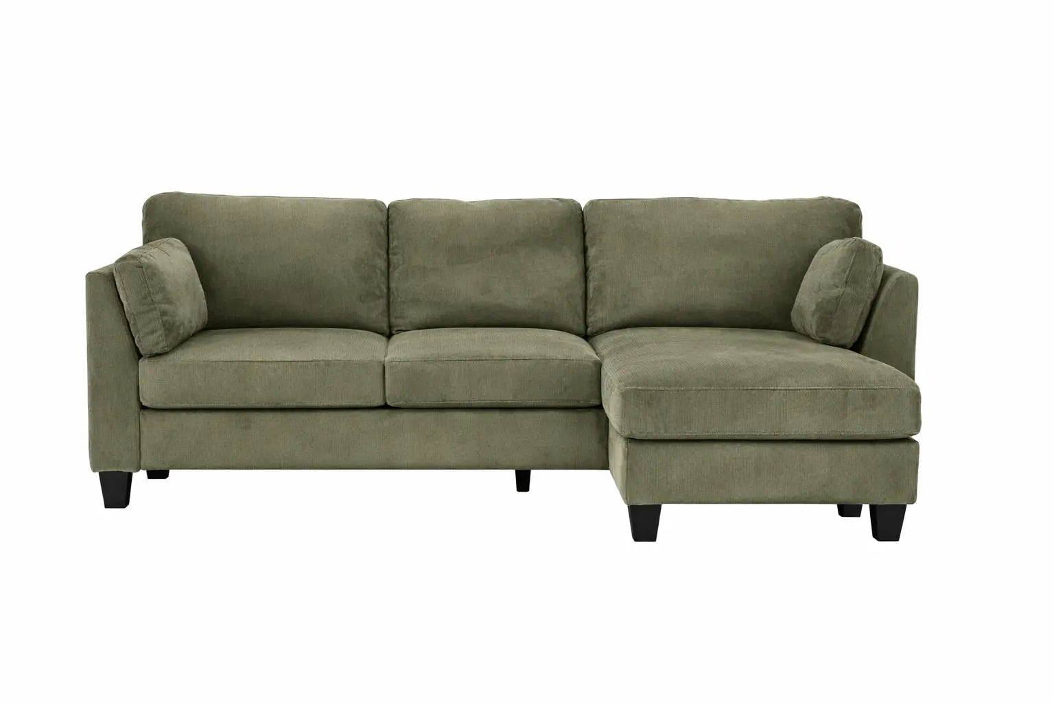 Canapé sectionnel Eva 8714D06 (vert/gris)