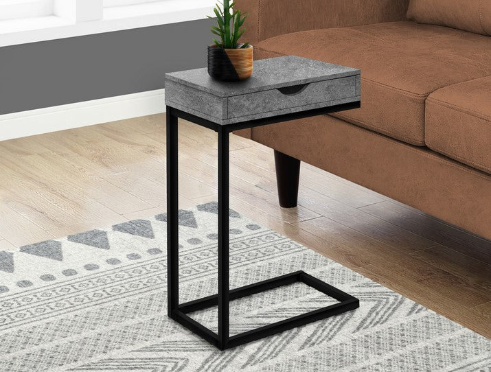 I-3603 Accent Table with drawer (grey) - Optimum Plus
