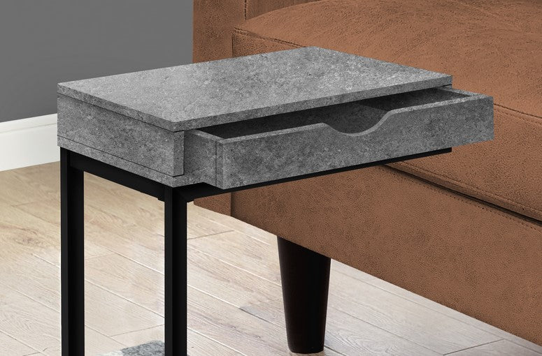 I-3603 Accent Table with drawer (grey) - Optimum Plus