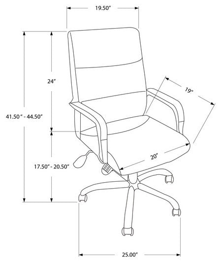 I-4290 Office Chair (Black) - Optimum Plus